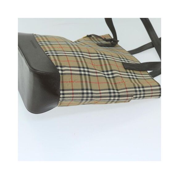 Pre Loved burberry Women Beige Tote Bags - Picture 4 of 8